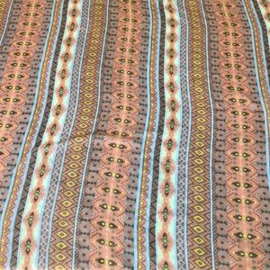 Lightweight Tribal Print Scarf